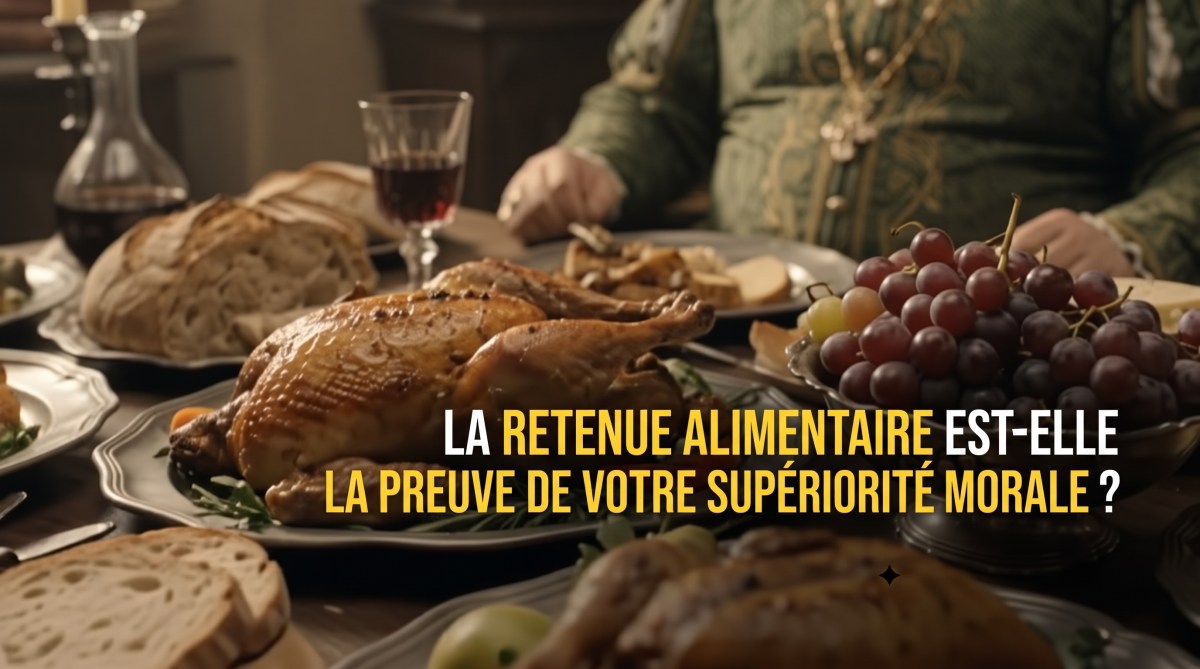 Retenue alimentaire et supériorité&nbsp;morale